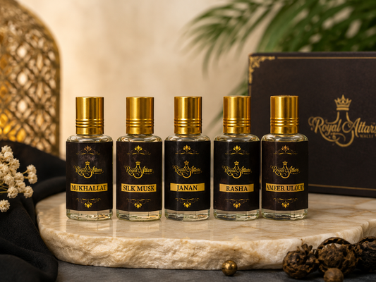 👑 Royal Attars Waly – 5 Signature Attars Deal